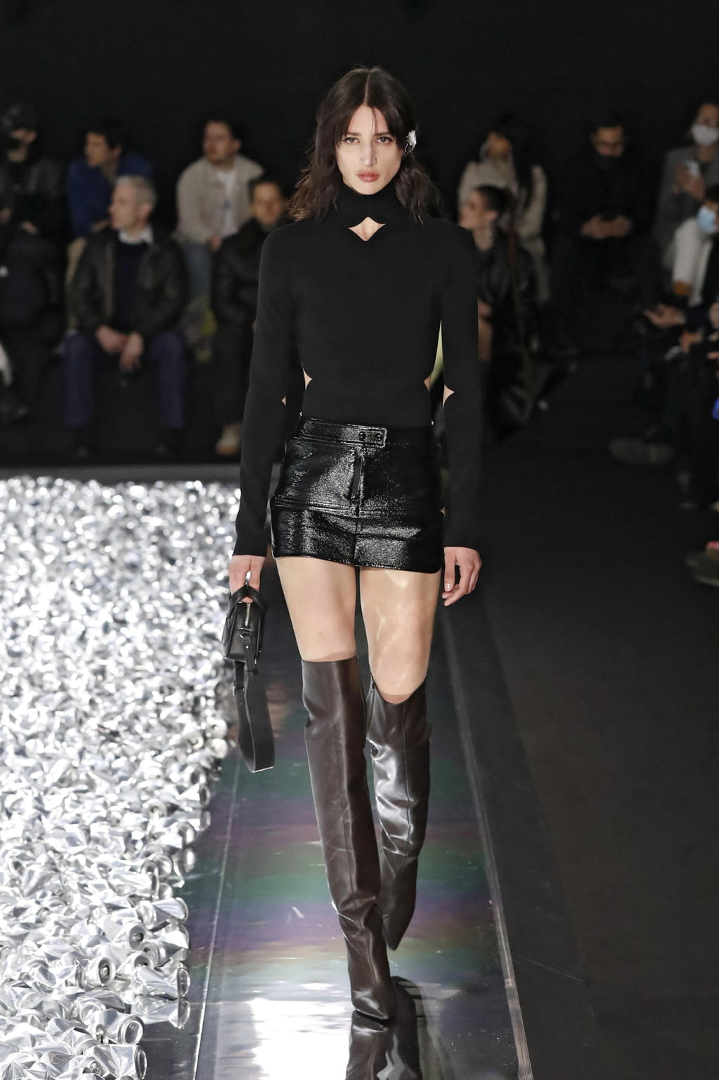 Fashion Week Paris Fall/Winter 2022 look 24 from the Courrèges collection womenswear