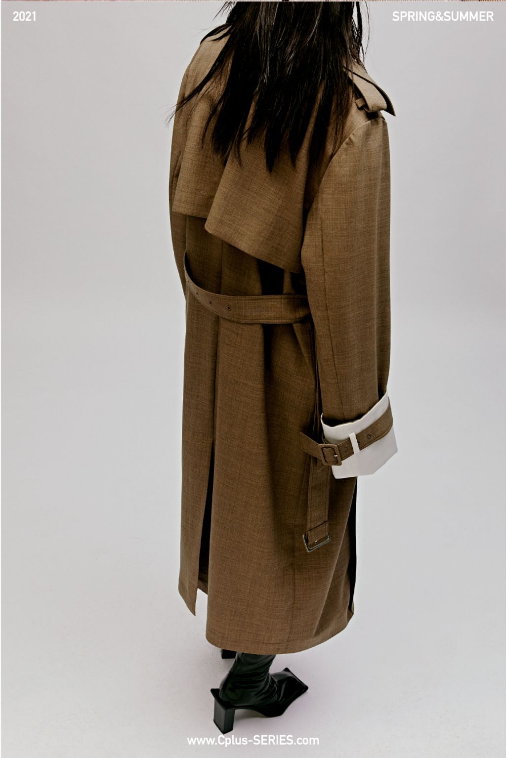 Fashion Week New York Spring/Summer 2021 look 7 from the C+Plus Series collection womenswear