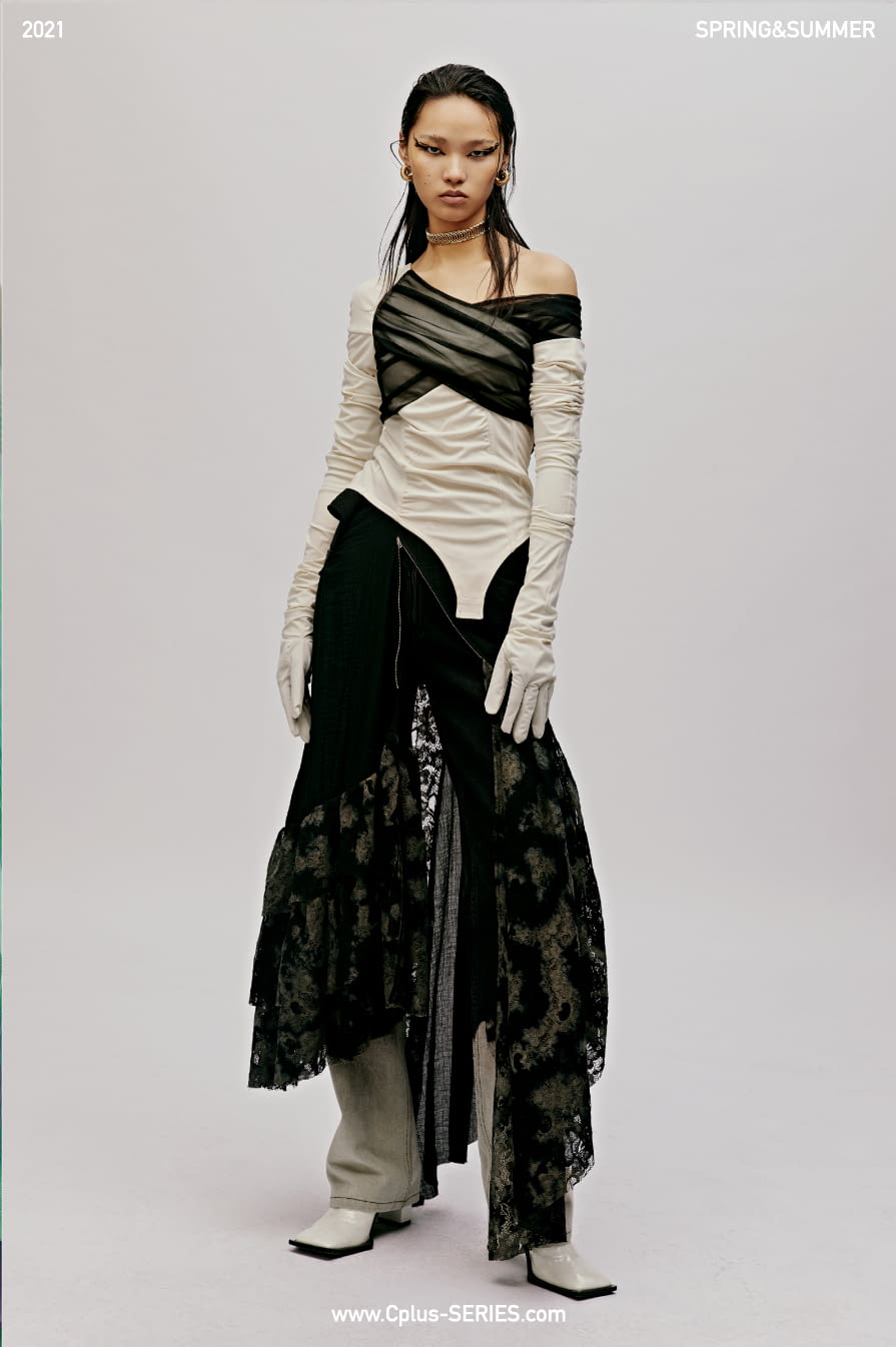 Fashion Week New York Spring/Summer 2021 look 18 de la collection C+Plus Series womenswear