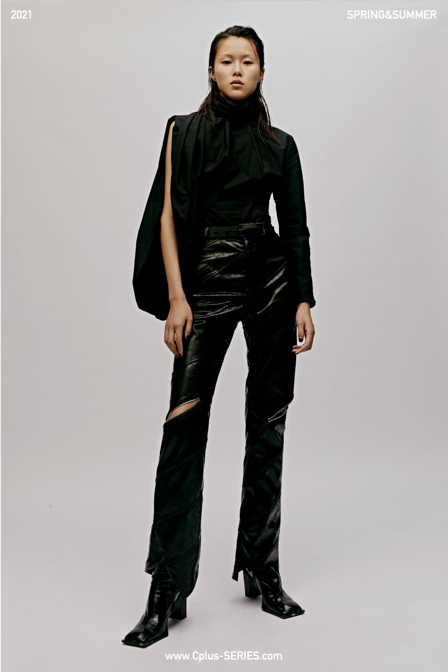 Fashion Week New York Spring/Summer 2021 look 22 from the C+Plus Series collection womenswear