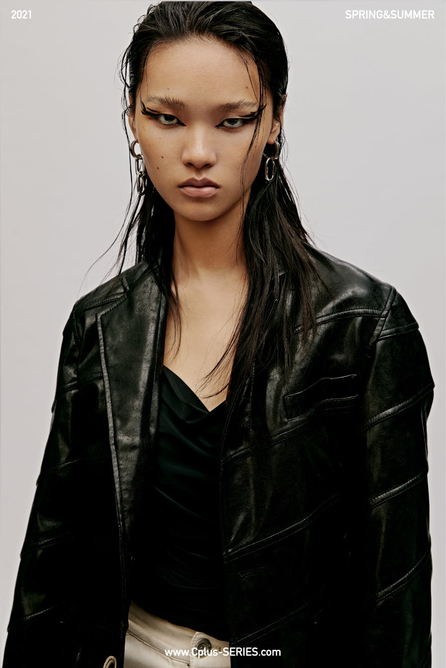 Fashion Week New York Spring/Summer 2021 look 23 from the C+Plus Series collection womenswear