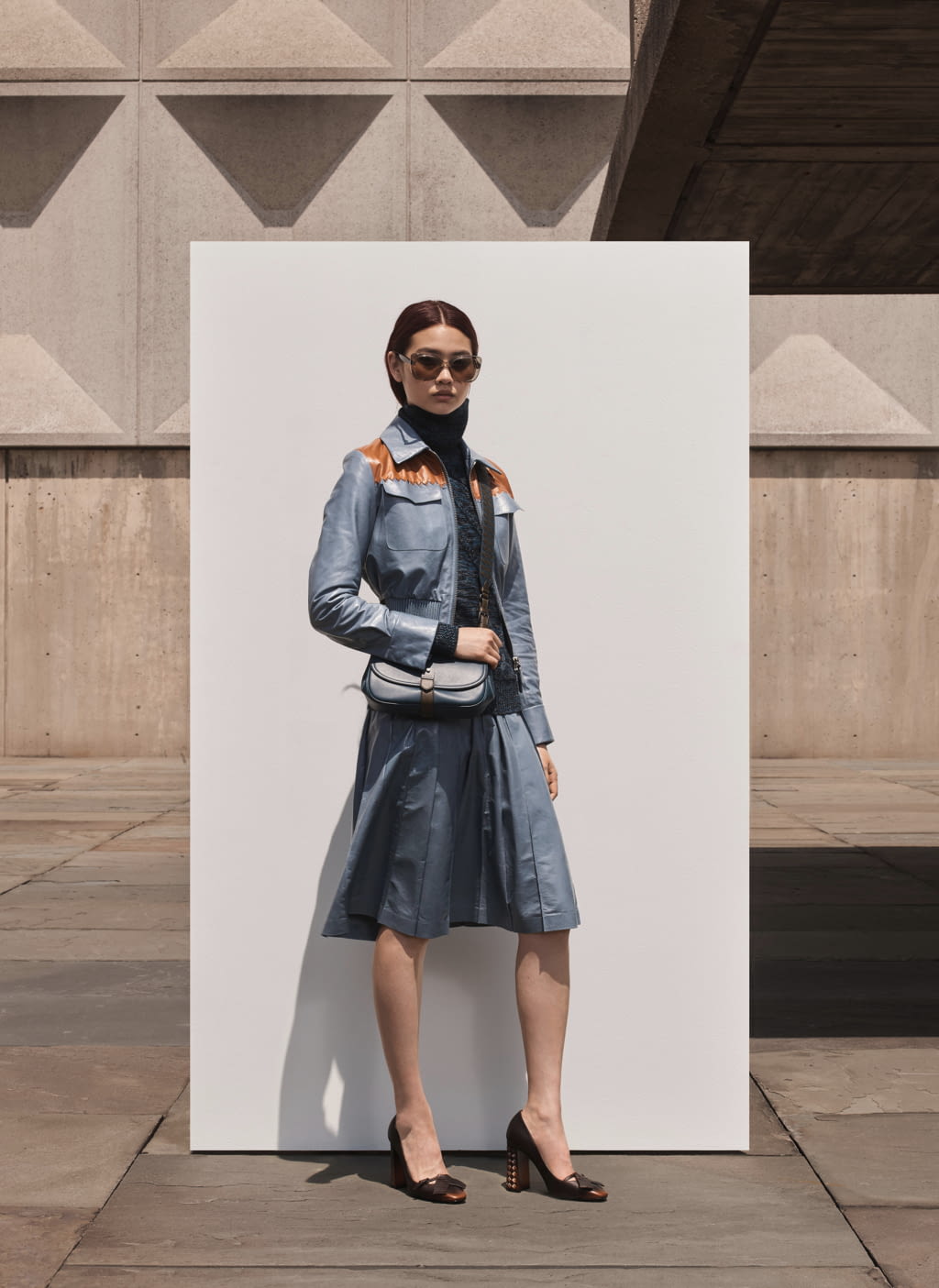 Fashion Week New York Resort 2019 look 3 from the Bottega Veneta collection womenswear