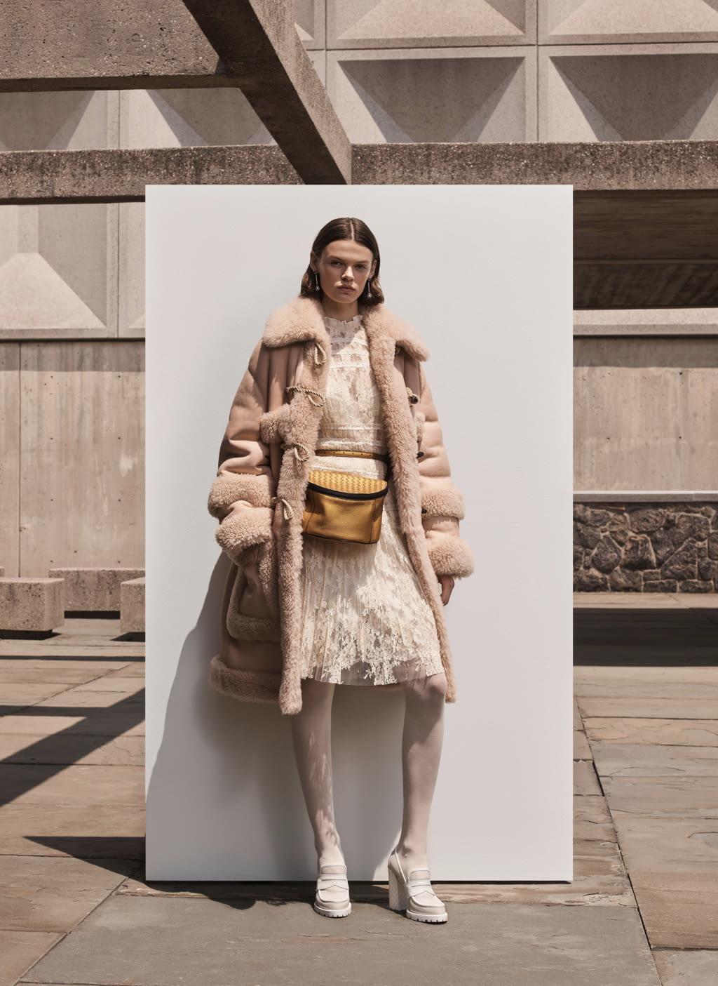 Fashion Week New York Resort 2019 look 16 from the Bottega Veneta collection womenswear