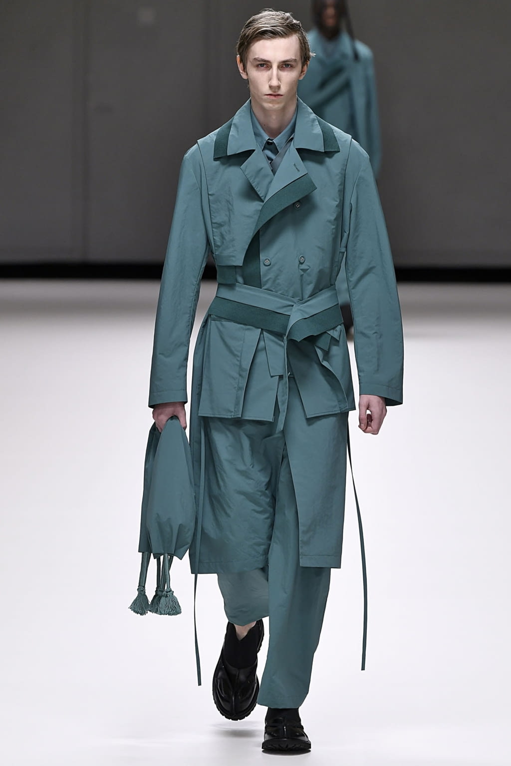 Fashion Week London Fall/Winter 2019 look 7 from the Craig Green collection 男装