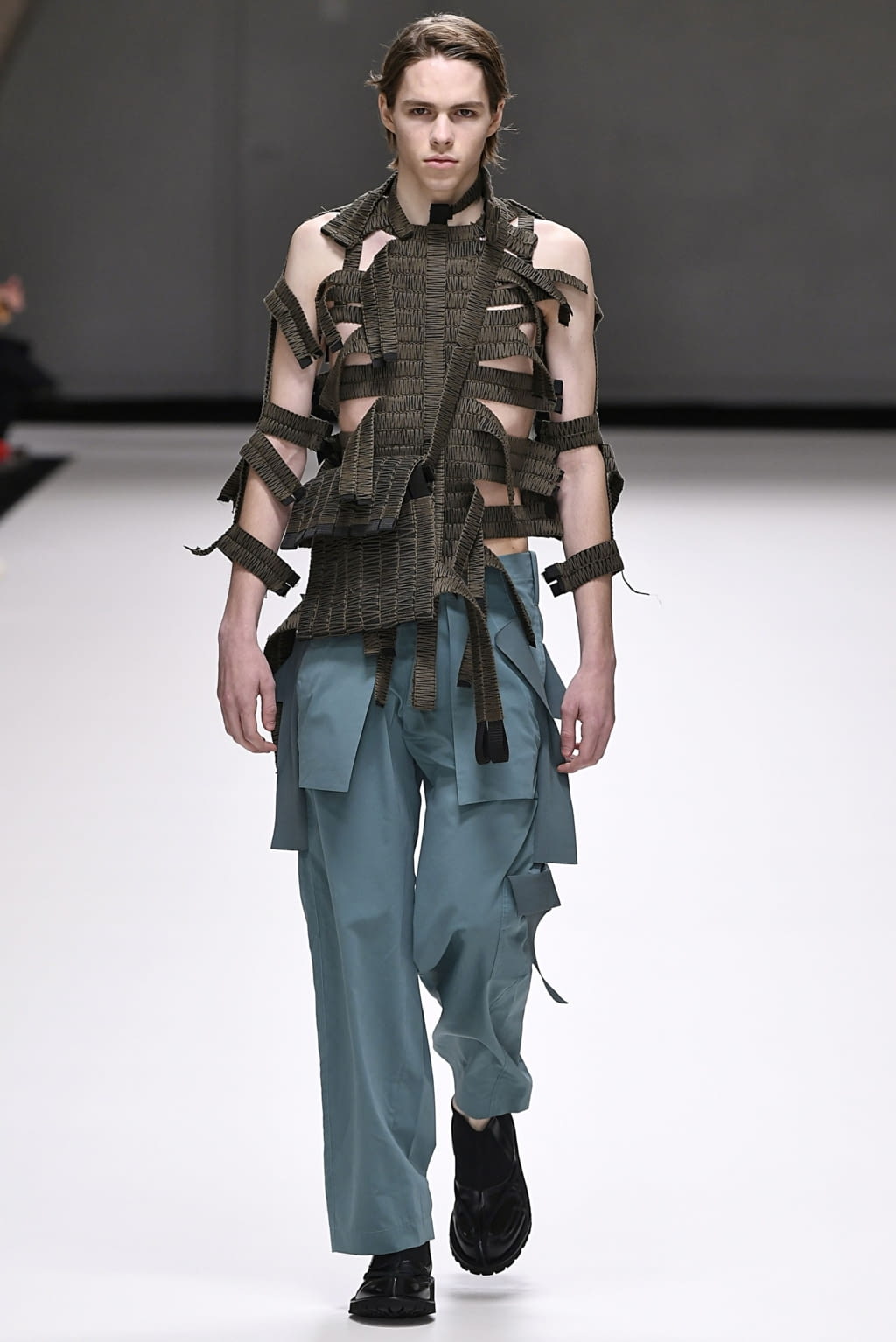 Fashion Week London Fall/Winter 2019 look 9 de la collection Craig Green menswear
