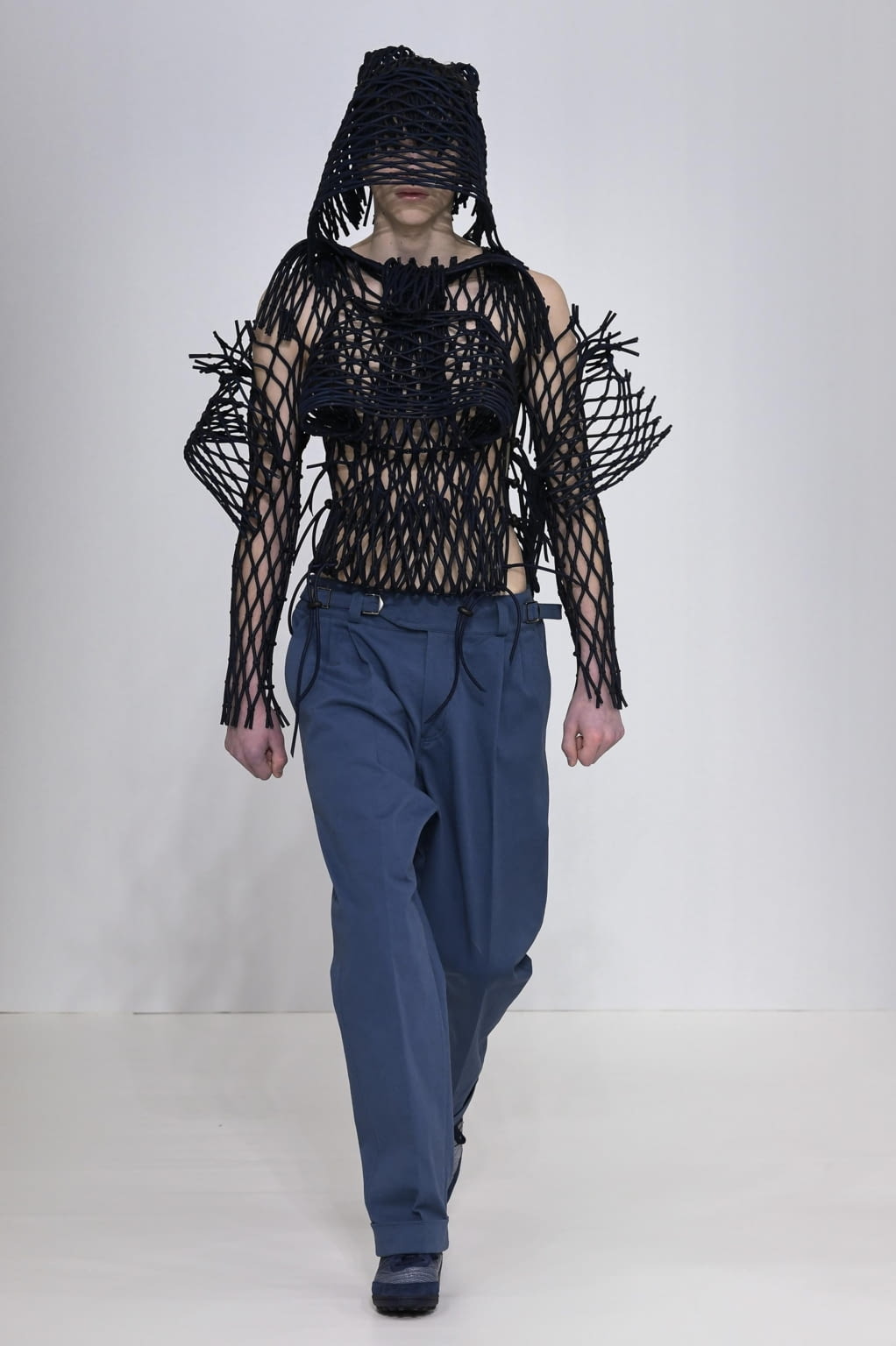 Fashion Week Paris Fall/Winter 2020 look 21 de la collection Craig Green menswear