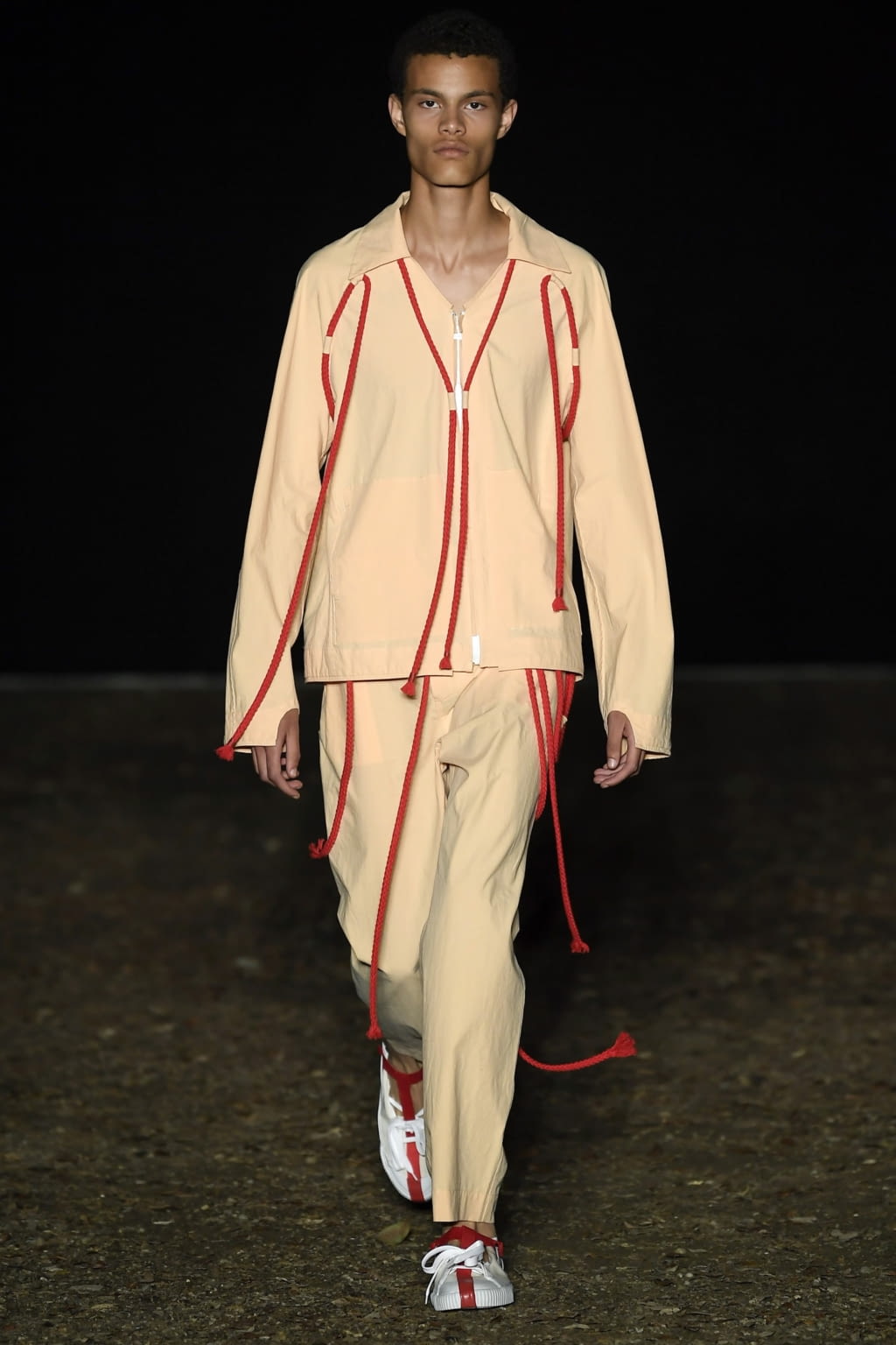 Fashion Week Florence Spring/Summer 2019 look 3 from the Craig Green collection menswear