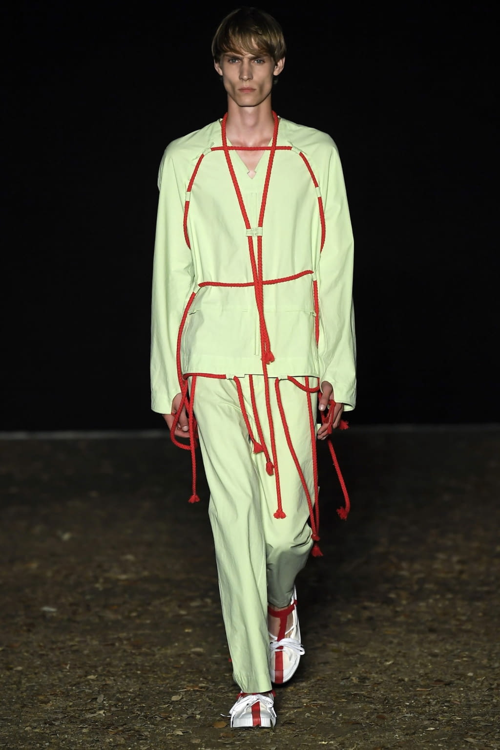 Fashion Week Florence Spring/Summer 2019 look 5 from the Craig Green collection 男装