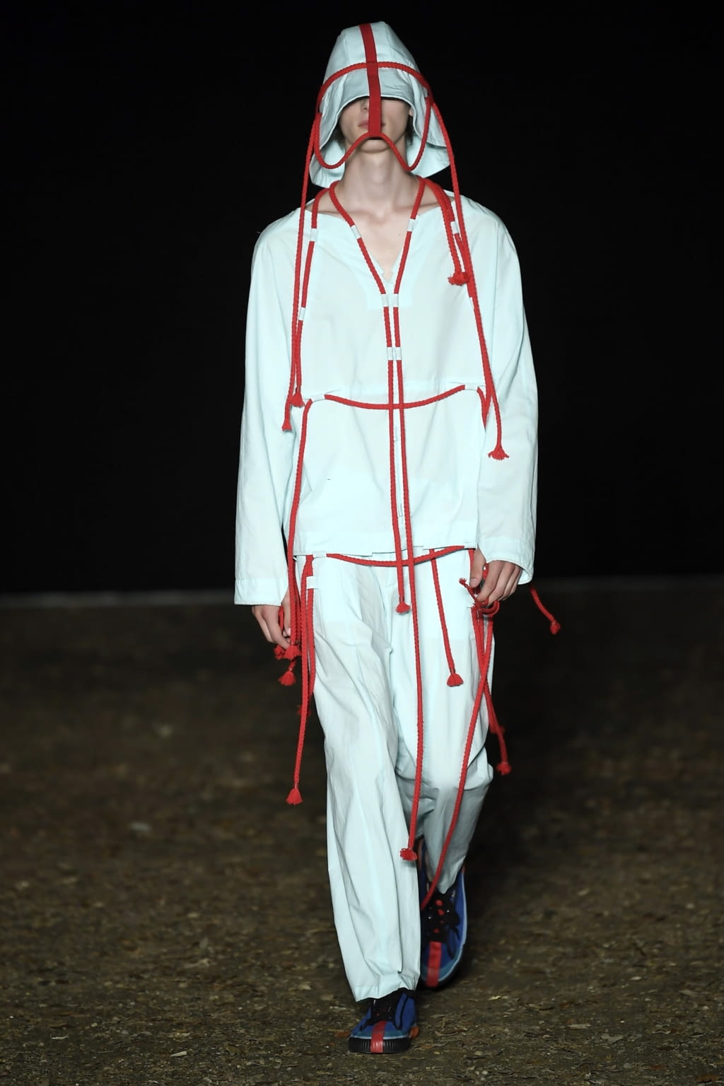Fashion Week Florence Spring/Summer 2019 look 8 from the Craig Green collection menswear