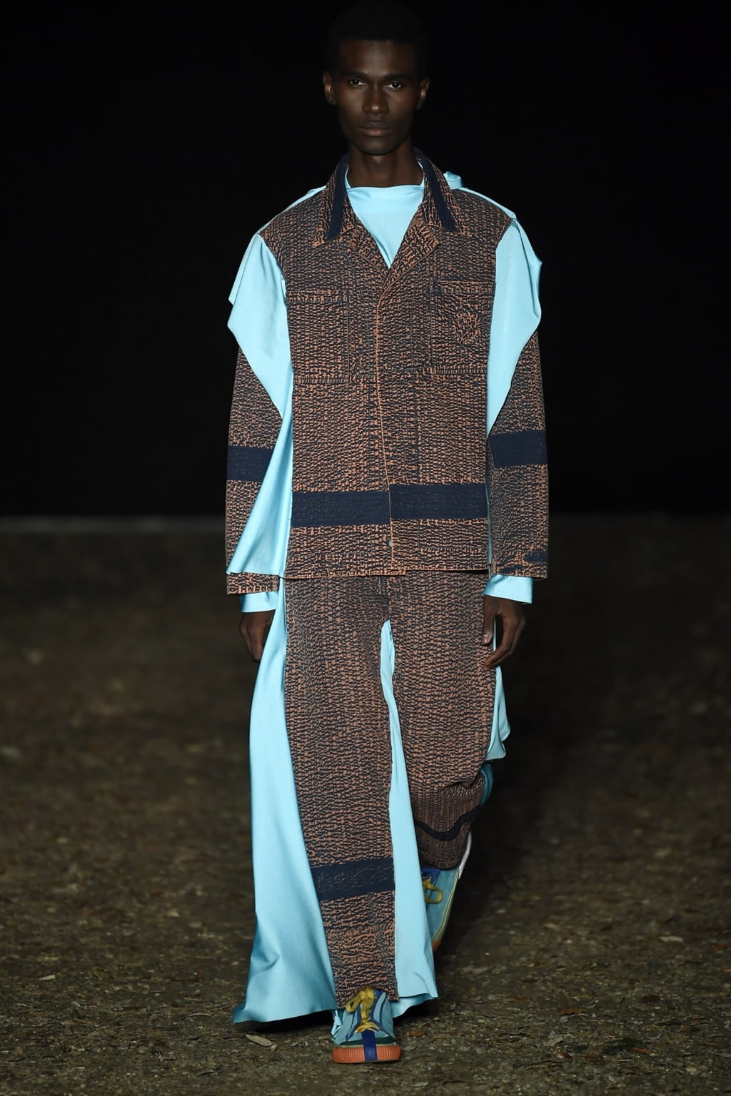 Fashion Week Florence Spring/Summer 2019 look 9 from the Craig Green collection menswear