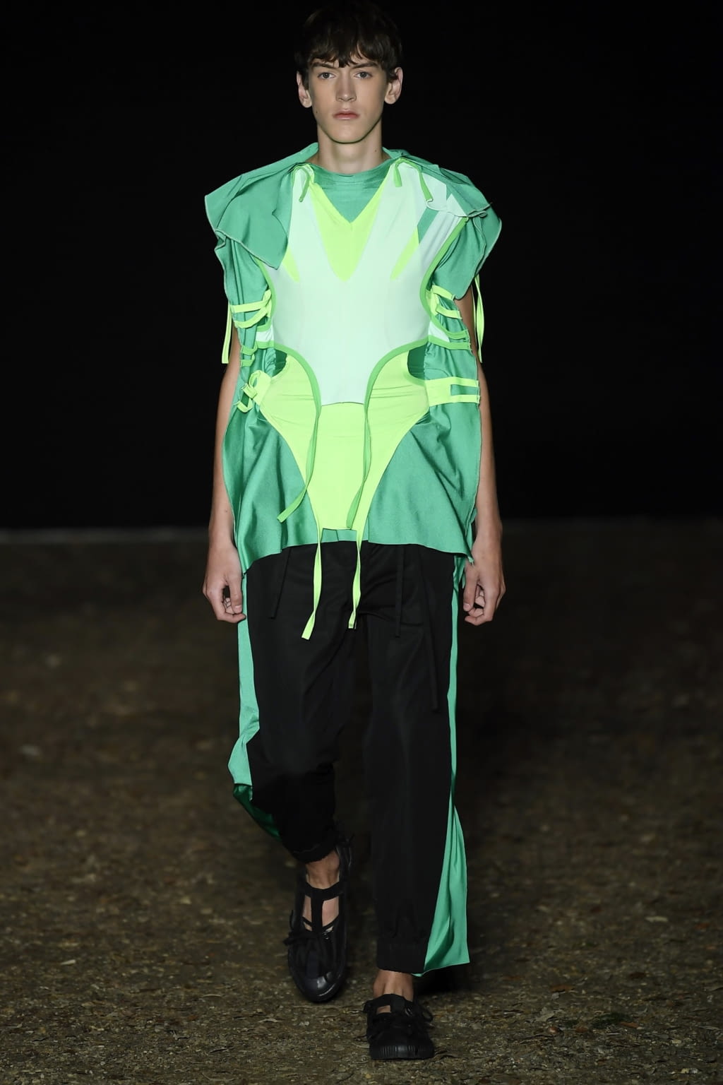Fashion Week Florence Spring/Summer 2019 look 10 from the Craig Green collection 男装