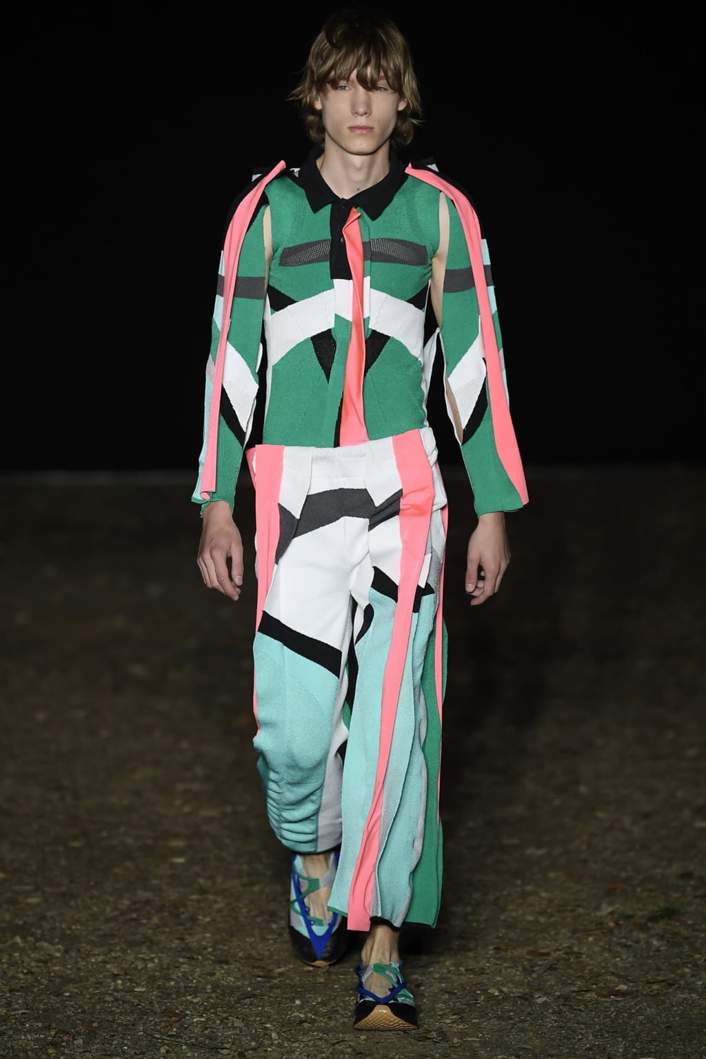 Fashion Week Florence Spring/Summer 2019 look 19 from the Craig Green collection menswear