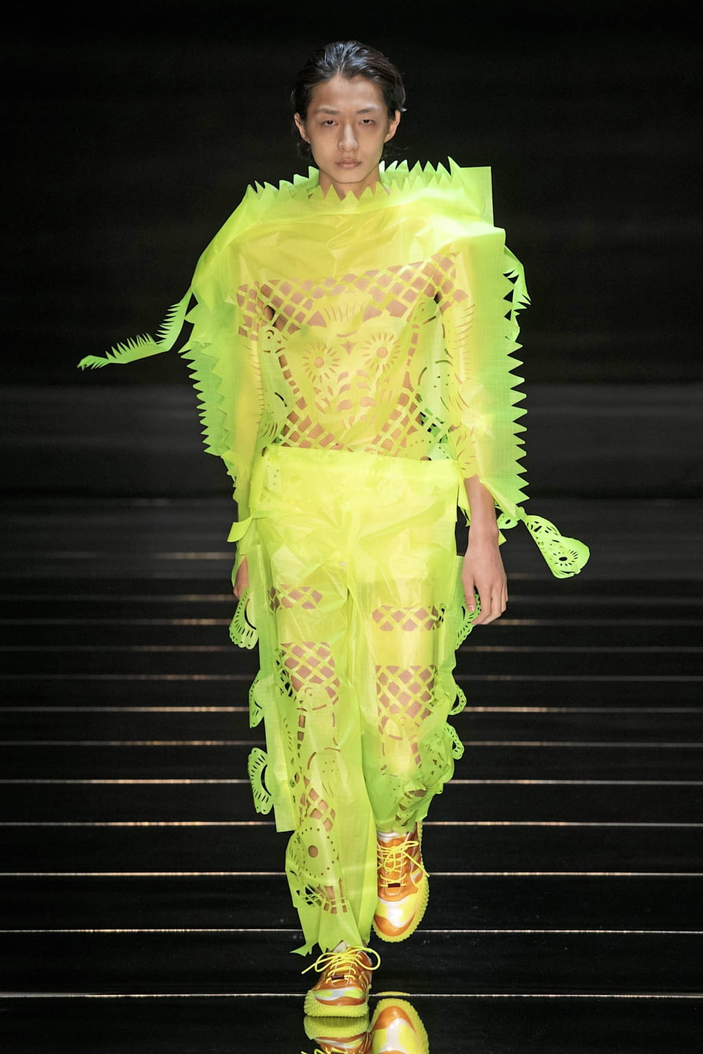 Fashion Week London Spring/Summer 2020 look 35 de la collection Craig Green menswear