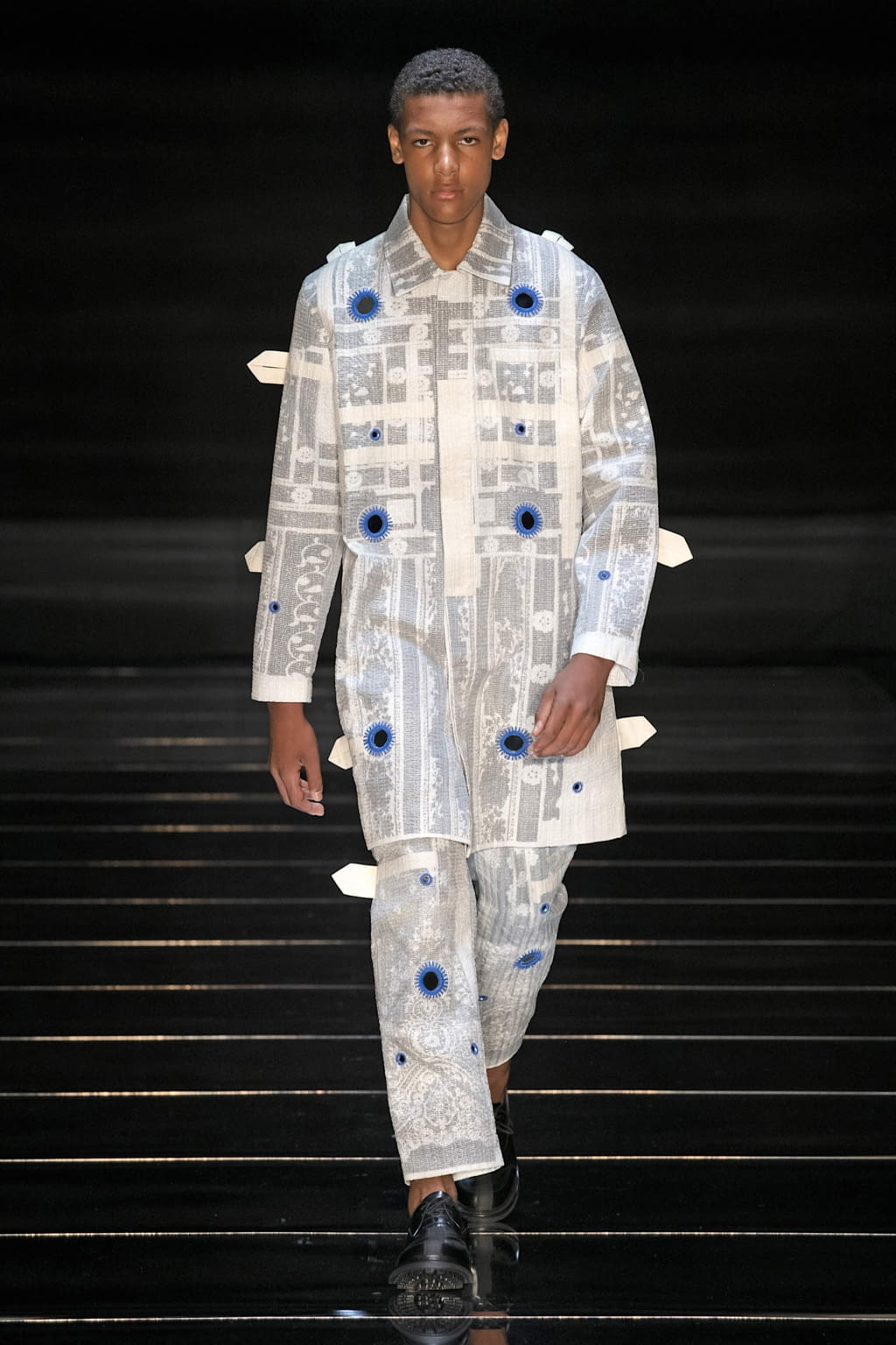 Fashion Week London Spring/Summer 2020 look 43 from the Craig Green collection 男装