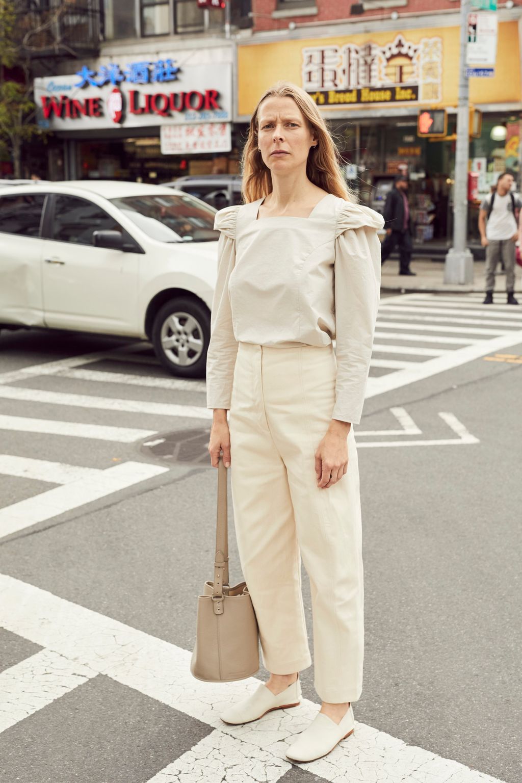 Fashion Week New York Resort 2019 look 5 from the Creatures of Comfort collection womenswear