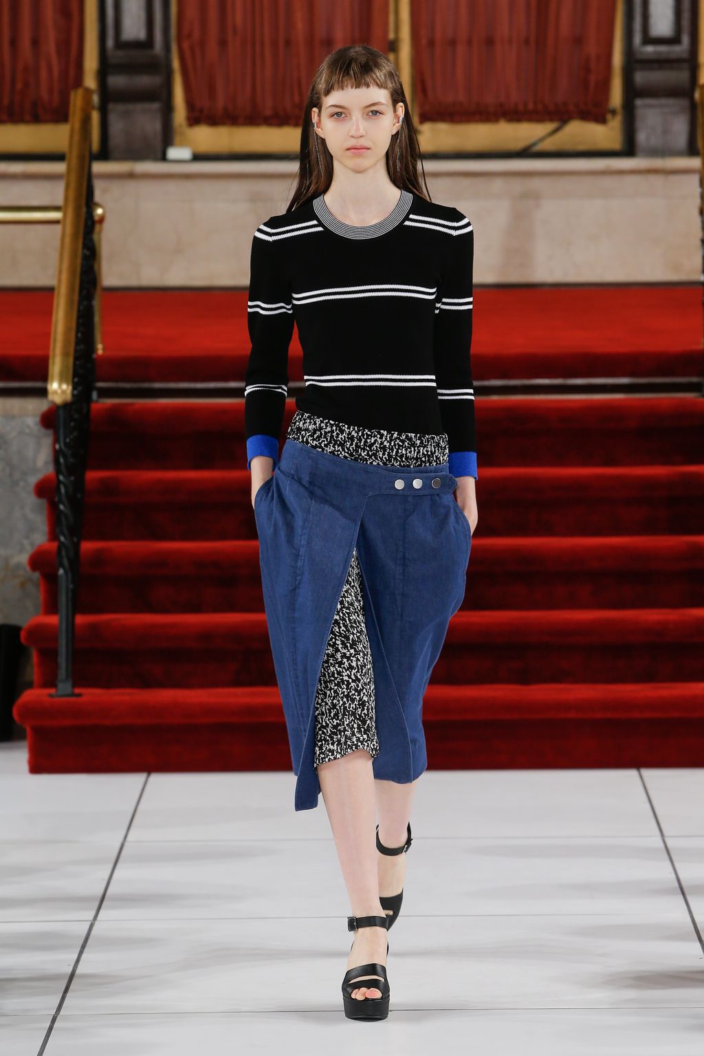 Fashion Week New York Spring/Summer 2017 look 5 from the Creatures of the Wind collection womenswear