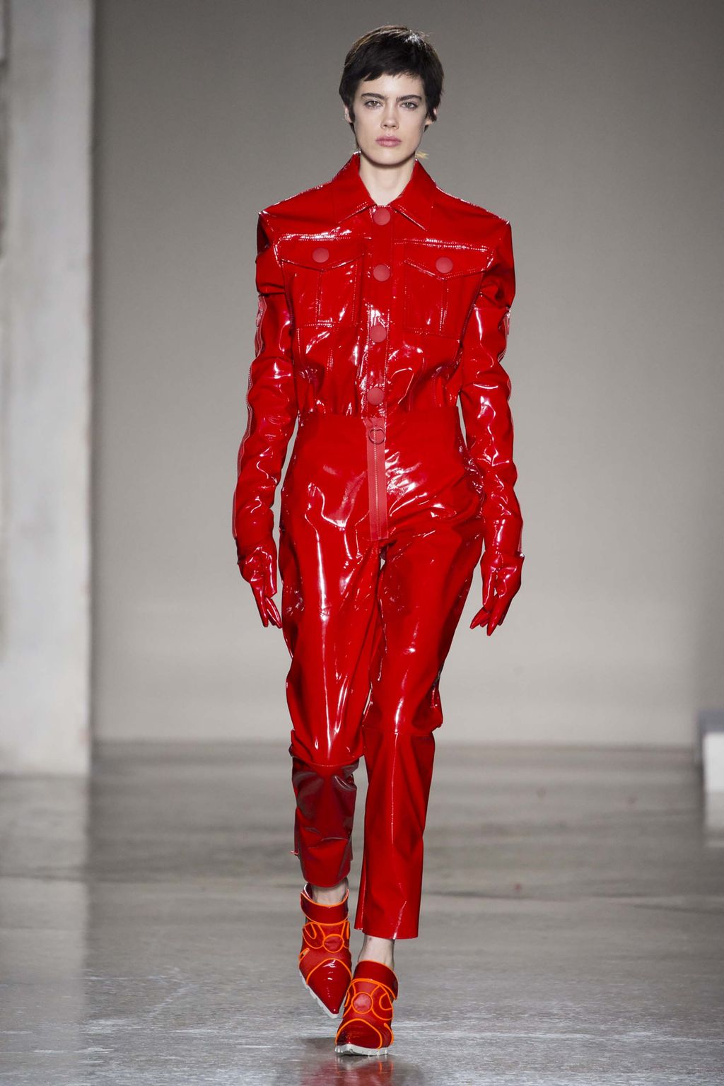 Fashion Week Milan Fall/Winter 2018 look 15 from the Cristiano Burani collection 女装