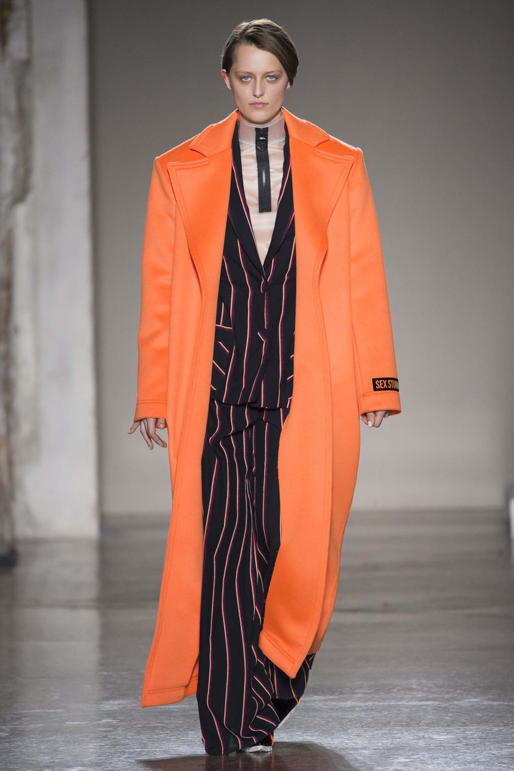 Fashion Week Milan Fall/Winter 2018 look 27 from the Cristiano Burani collection womenswear