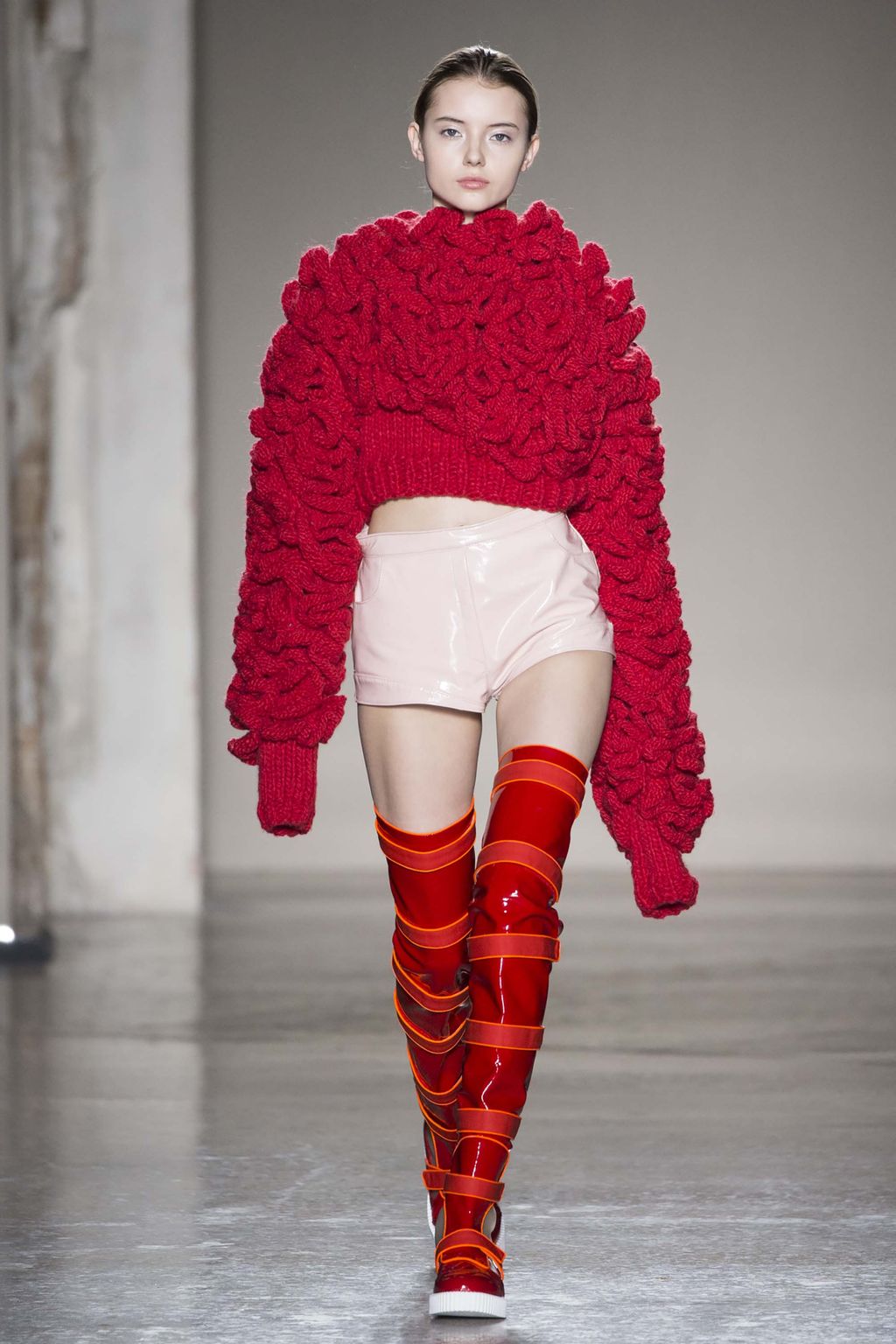 Fashion Week Milan Fall/Winter 2018 look 8 from the Cristiano Burani collection womenswear