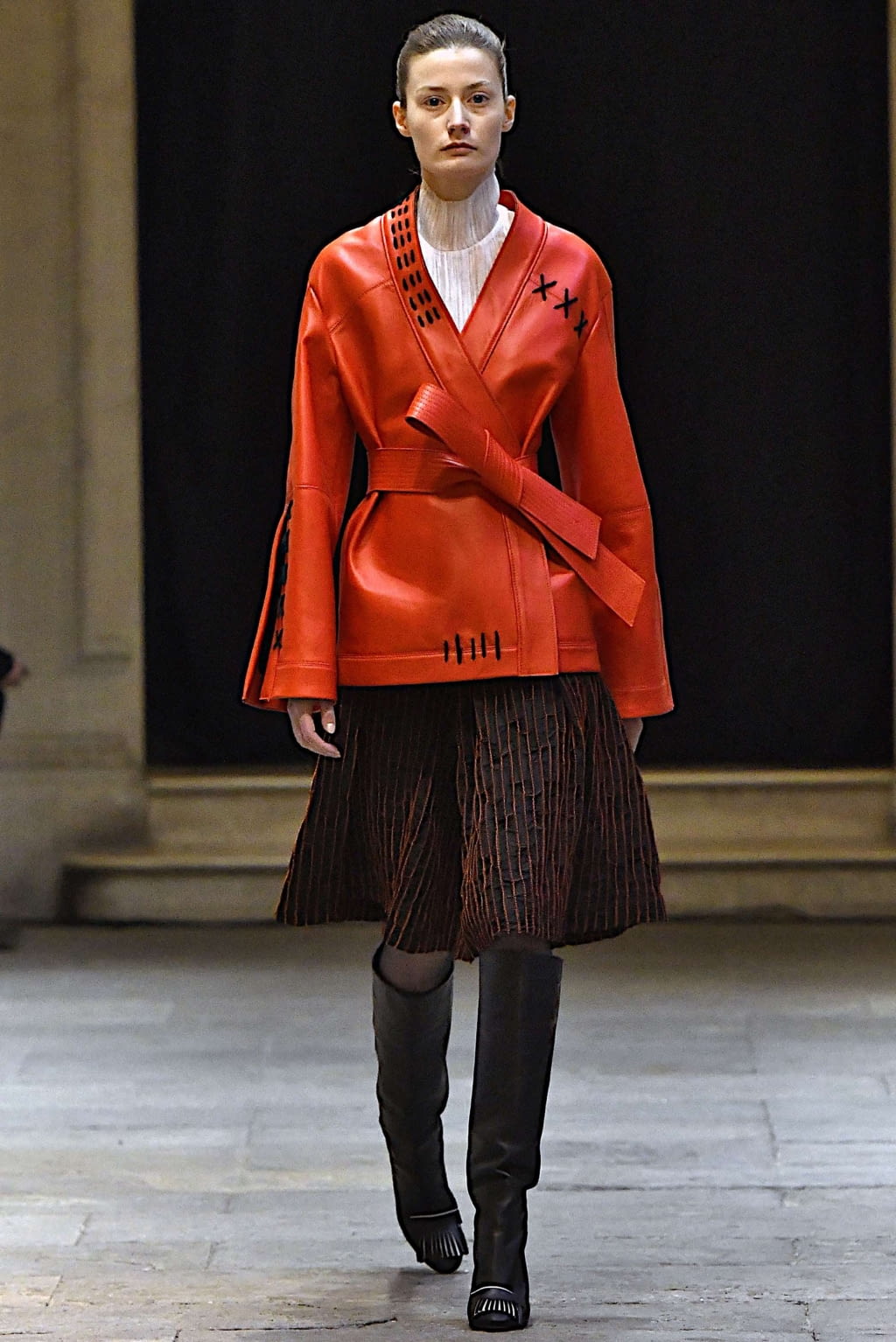 Fashion Week Milan Fall/Winter 2019 look 27 from the Cristiano Burani collection 女装