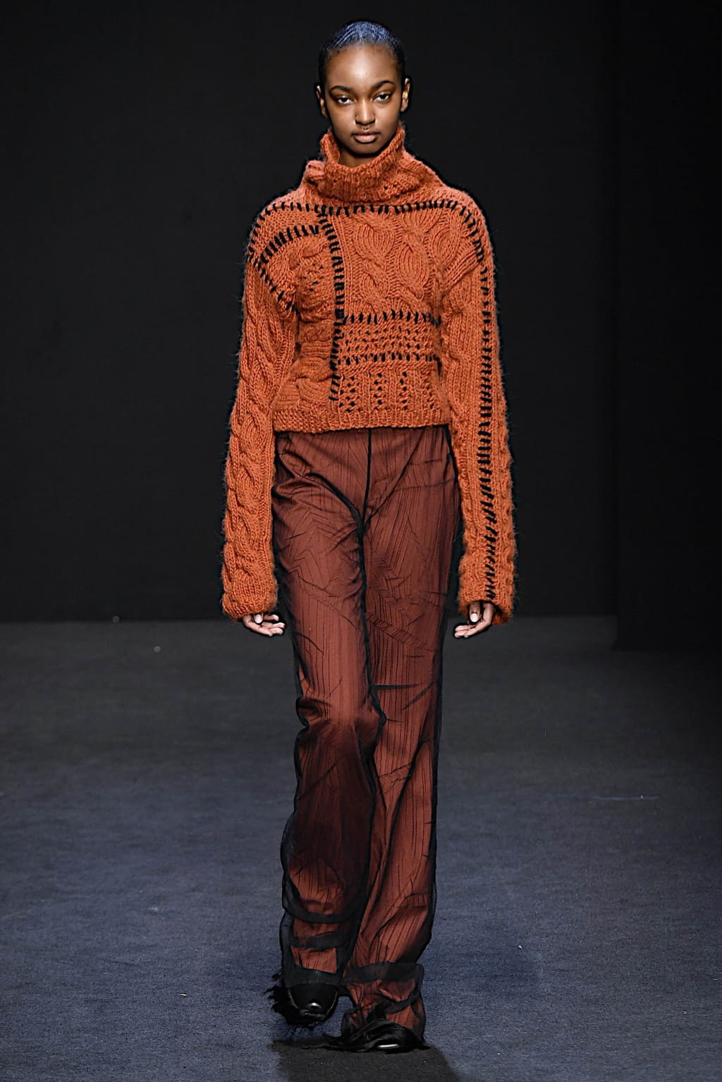 Fashion Week Milan Fall/Winter 2020 look 15 de la collection Cristiano Burani womenswear