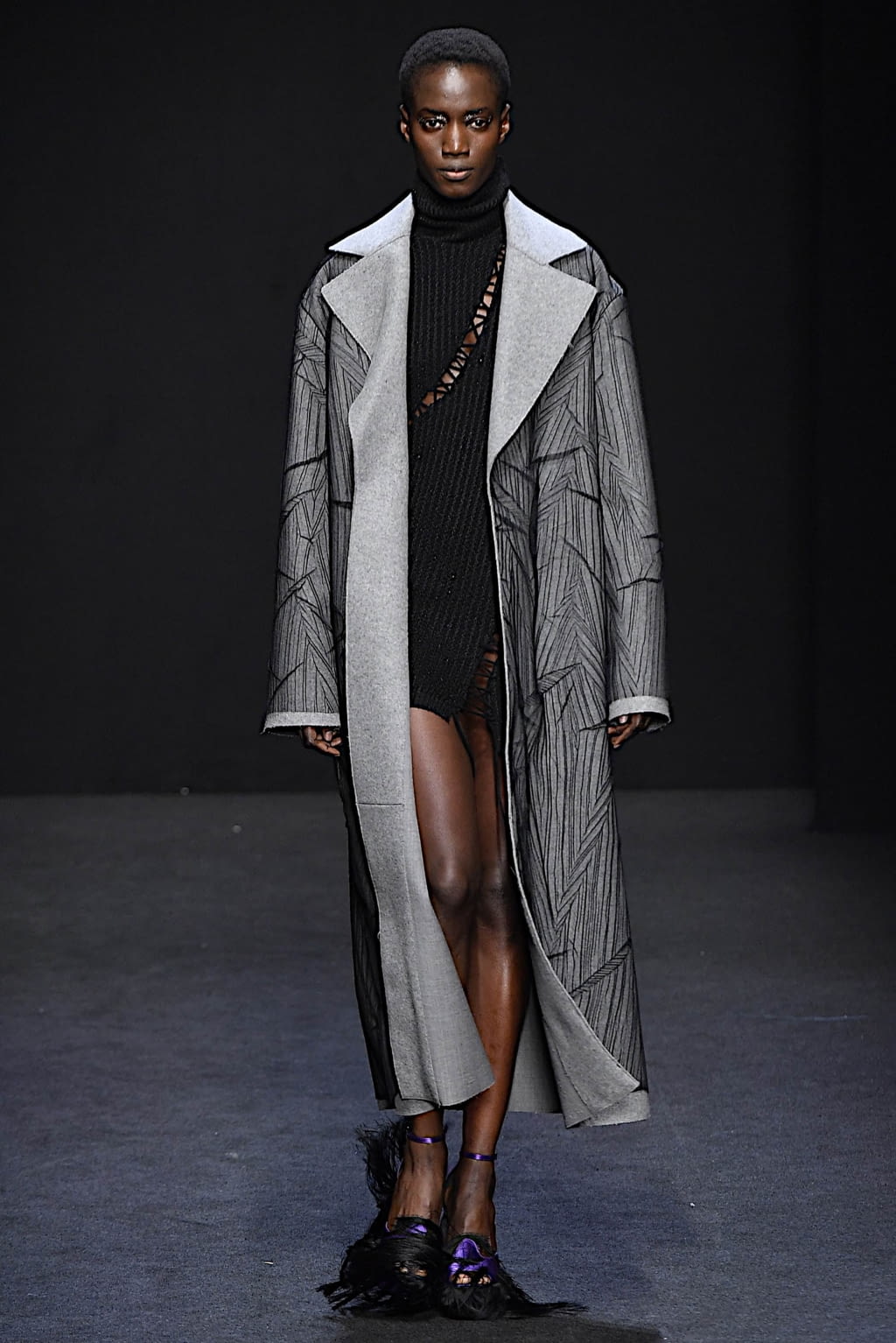 Fashion Week Milan Fall/Winter 2020 look 19 from the Cristiano Burani collection womenswear