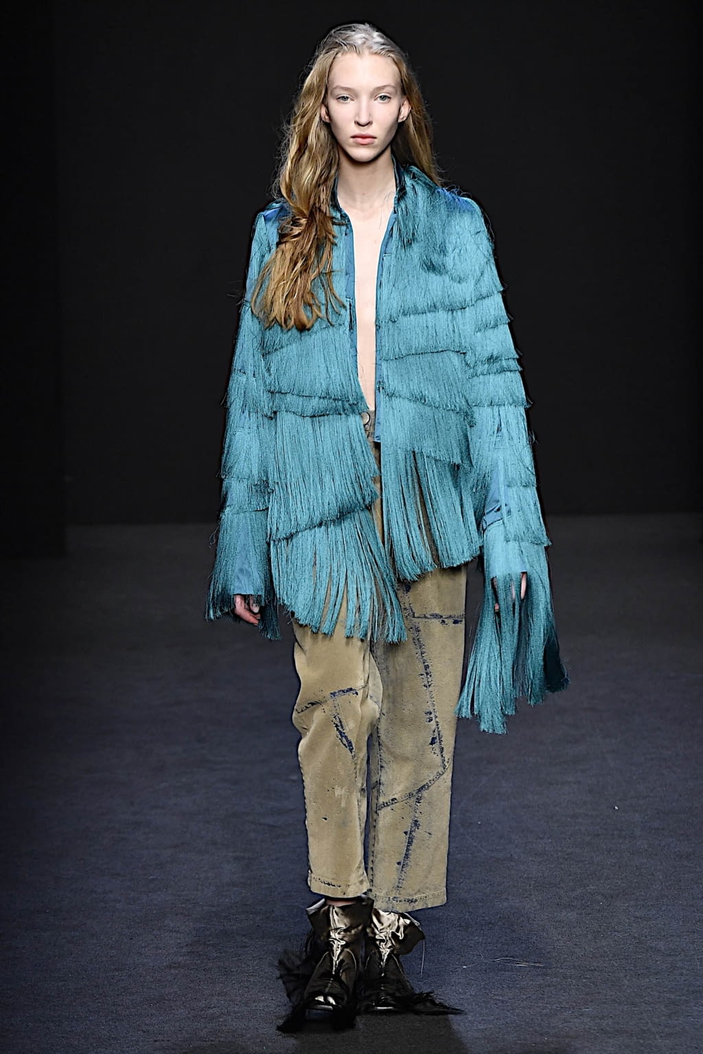 Fashion Week Milan Fall/Winter 2020 look 21 from the Cristiano Burani collection 女装