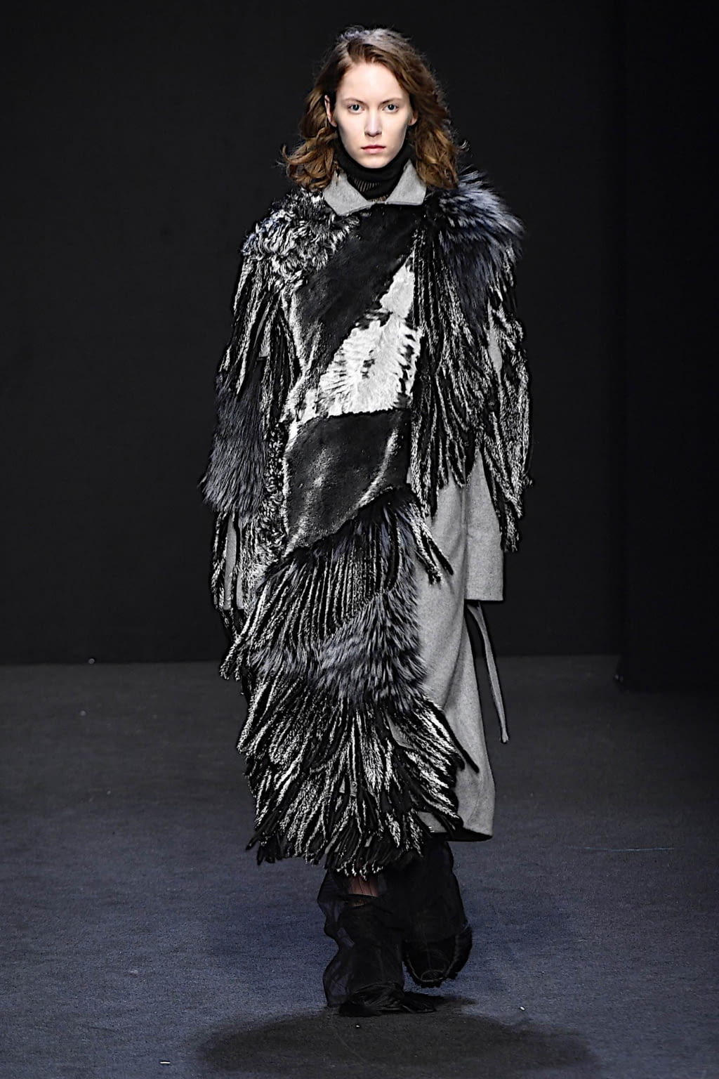 Fashion Week Milan Fall/Winter 2020 look 22 from the Cristiano Burani collection womenswear