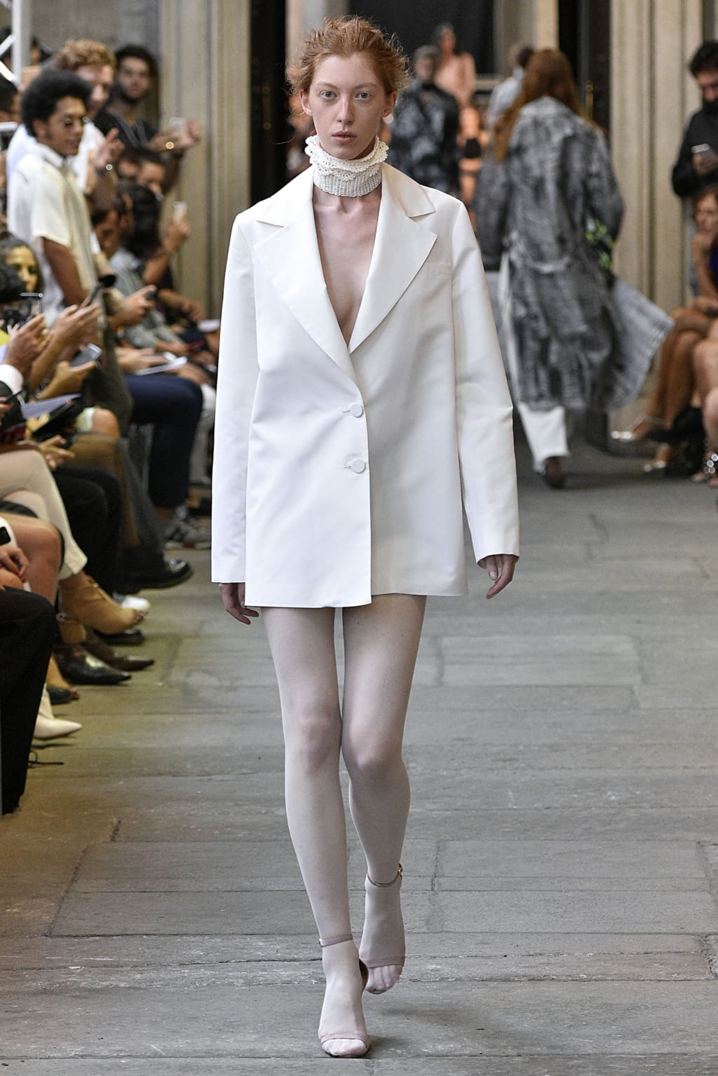 Fashion Week Milan Spring/Summer 2019 look 10 from the Cristiano Burani collection womenswear