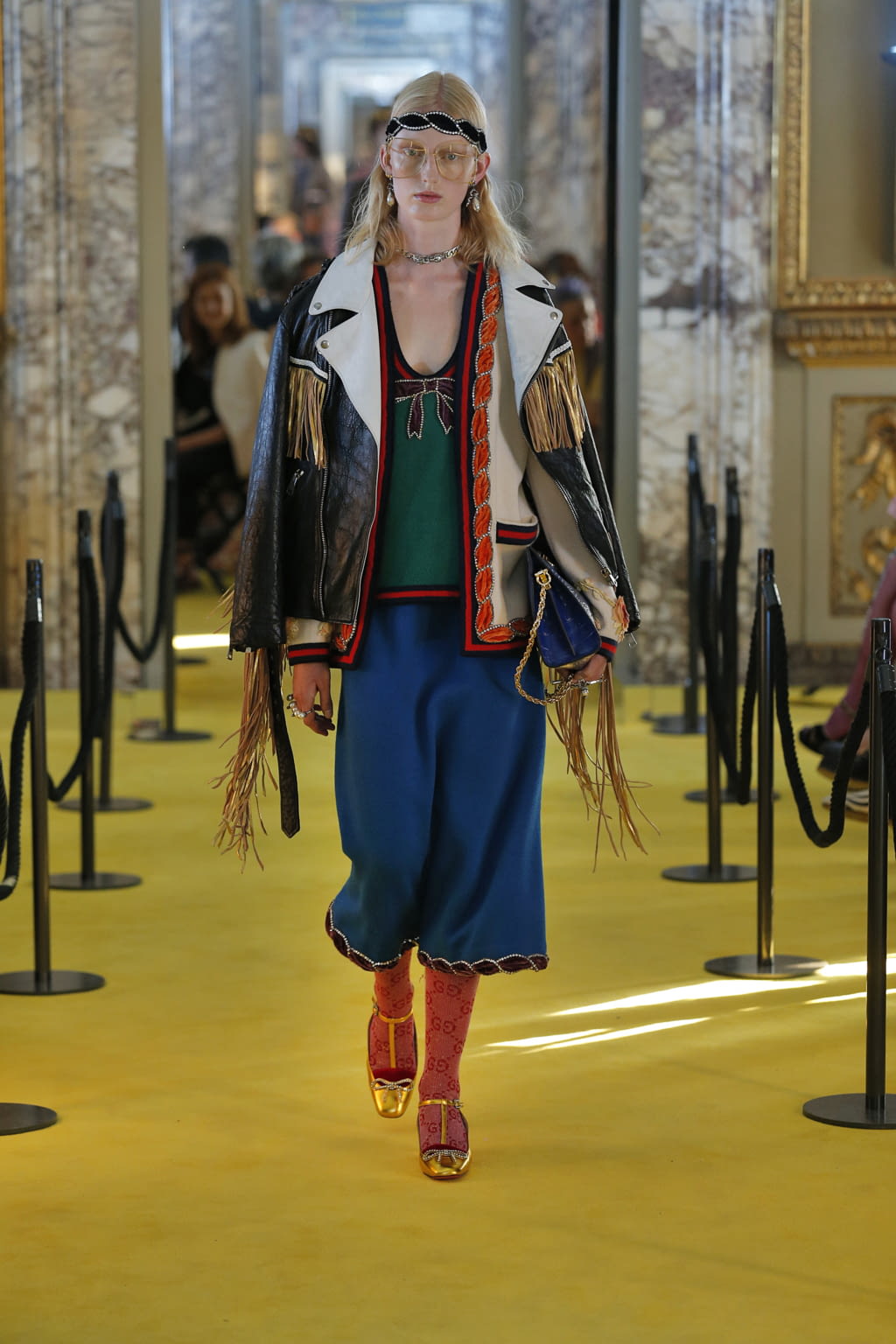 Fashion Week Milan Resort 2018 look 8 from the Gucci collection womenswear