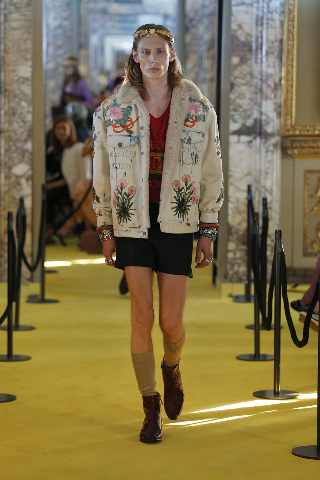 Fashion Week Milan Resort 2018 look 10 from the Gucci collection 女装