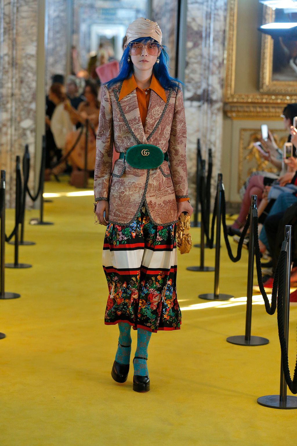 Fashion Week Milan Resort 2018 look 35 from the Gucci collection 女装