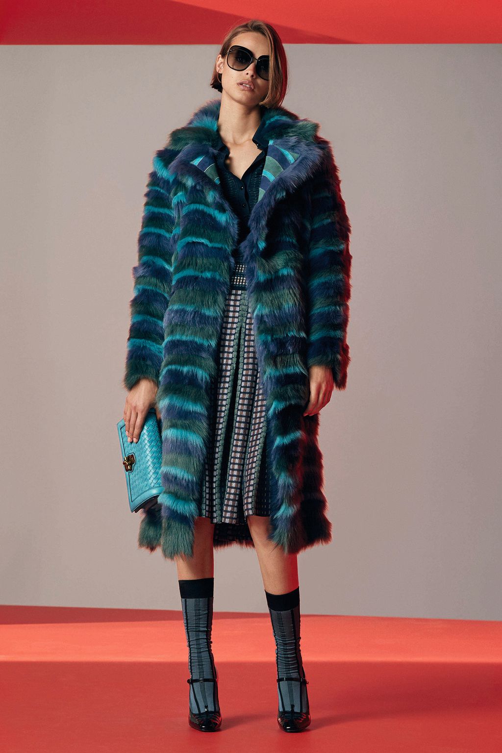 Fashion Week Milan Resort 2018 look 4 de la collection Bottega Veneta womenswear