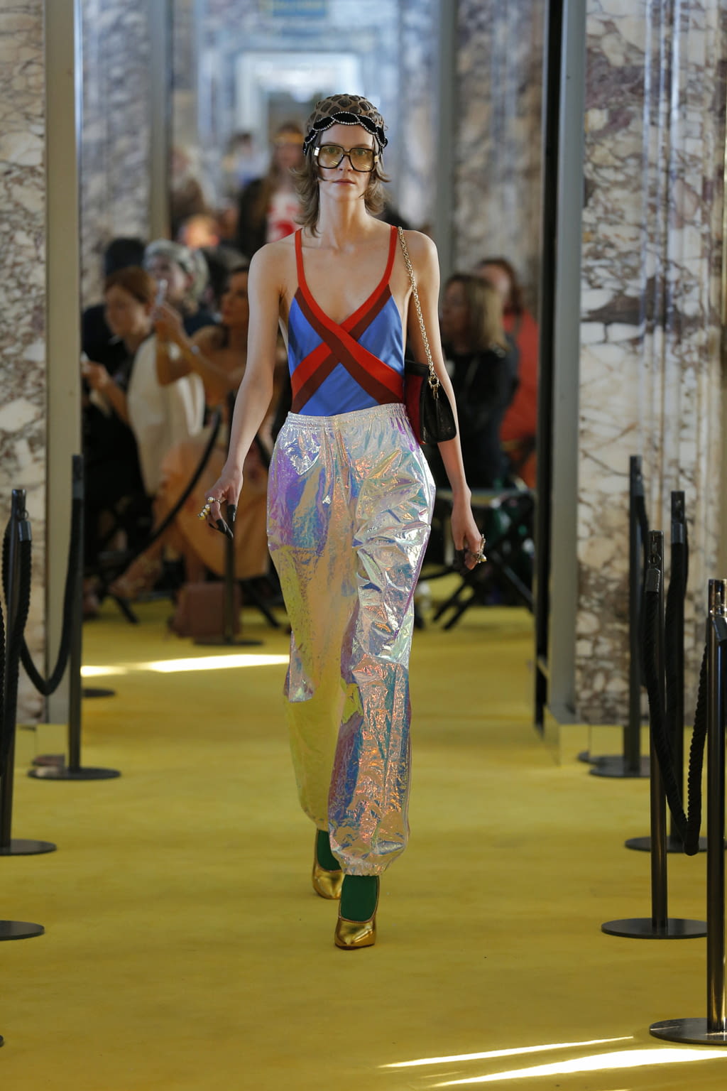 Fashion Week Milan Resort 2018 look 54 de la collection Gucci womenswear