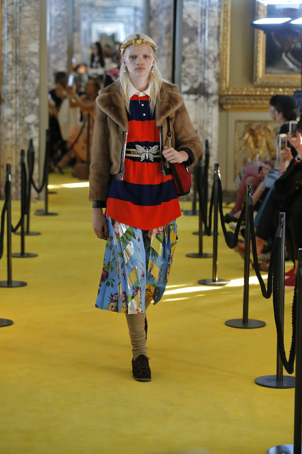 Fashion Week Milan Resort 2018 look 59 from the Gucci collection 女装