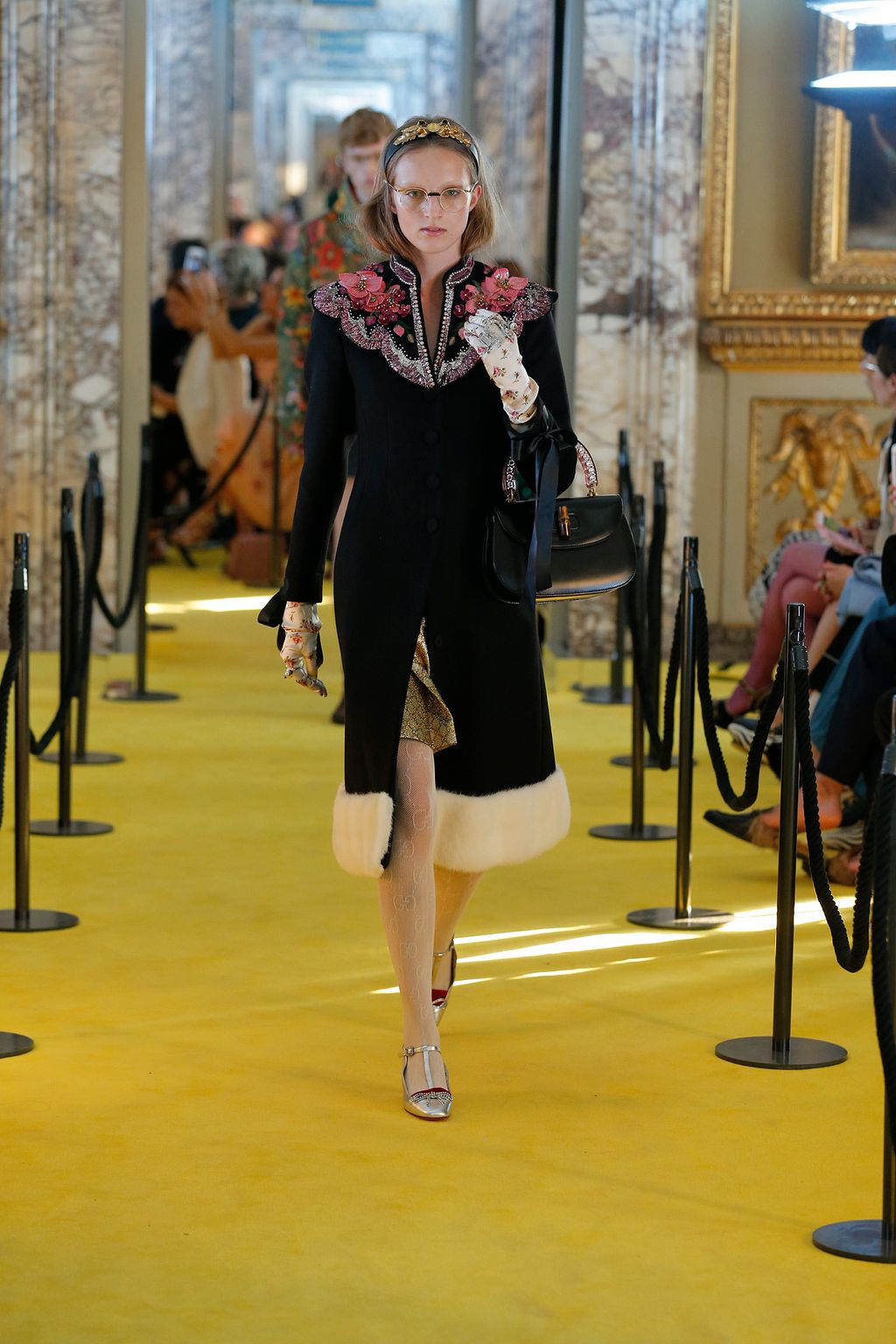 Fashion Week Milan Resort 2018 look 60 de la collection Gucci womenswear