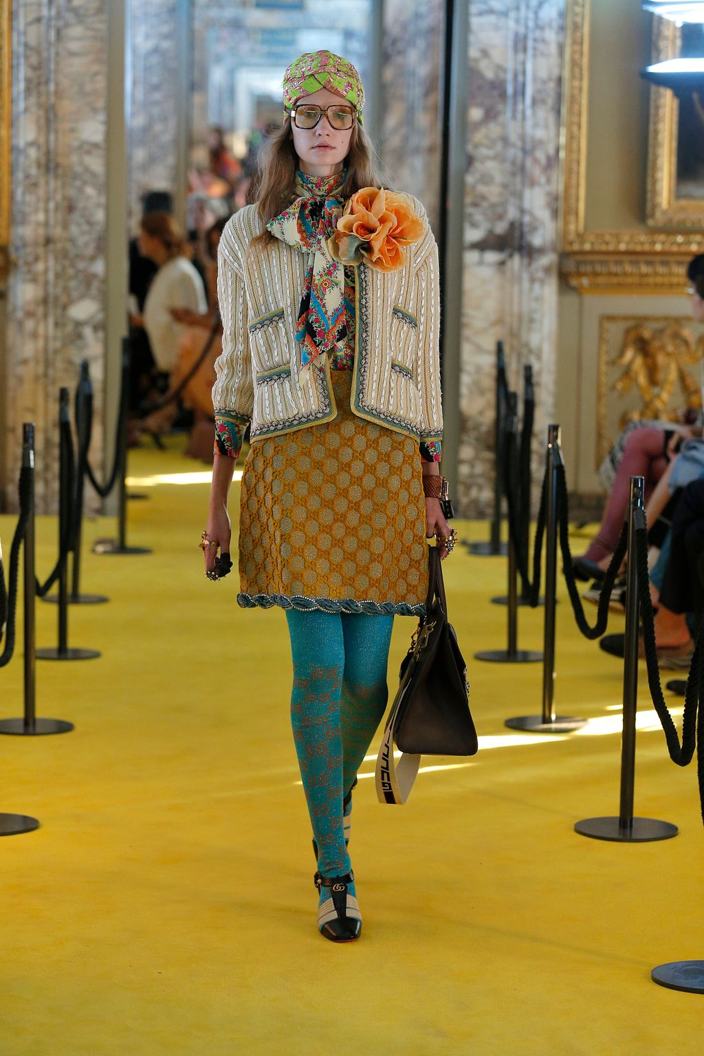 Fashion Week Milan Resort 2018 look 67 de la collection Gucci womenswear