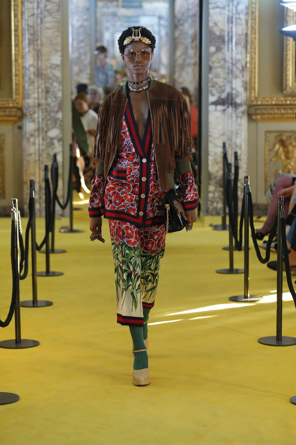 Fashion Week Milan Resort 2018 look 68 from the Gucci collection womenswear