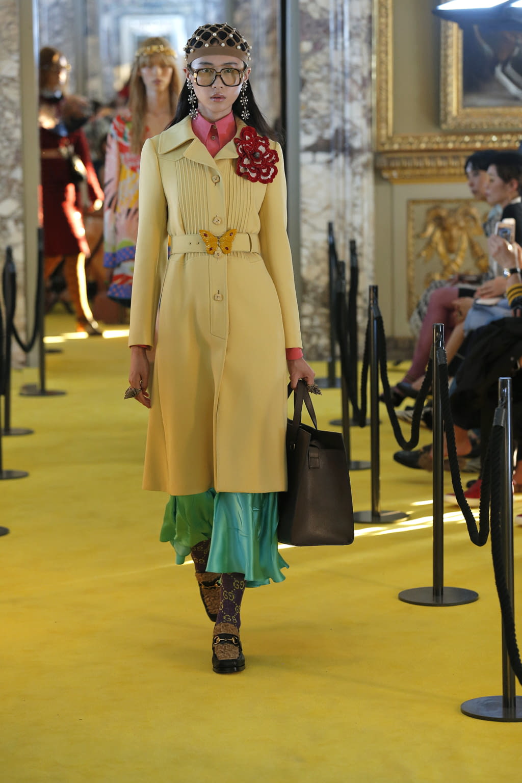 Fashion Week Milan Resort 2018 look 84 from the Gucci collection womenswear