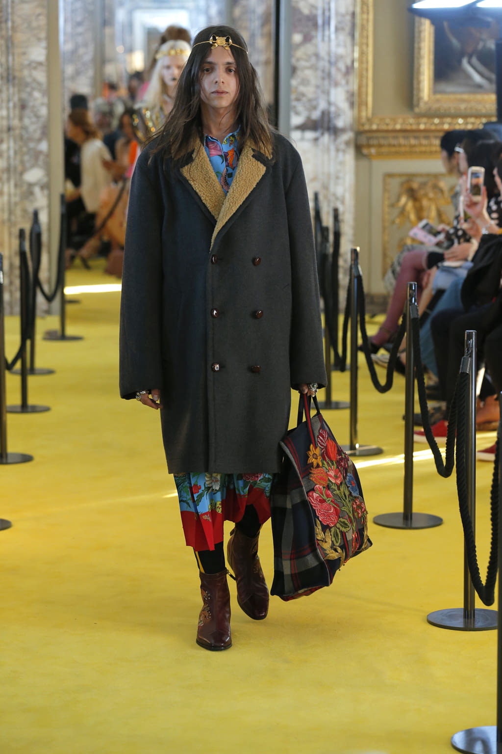 Fashion Week Milan Resort 2018 look 93 from the Gucci collection womenswear