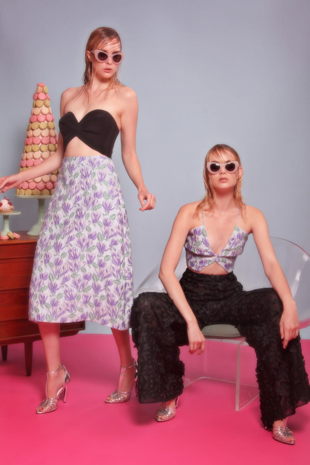 Fashion Week New York Resort 2017 look 2 de la collection Christian Siriano womenswear