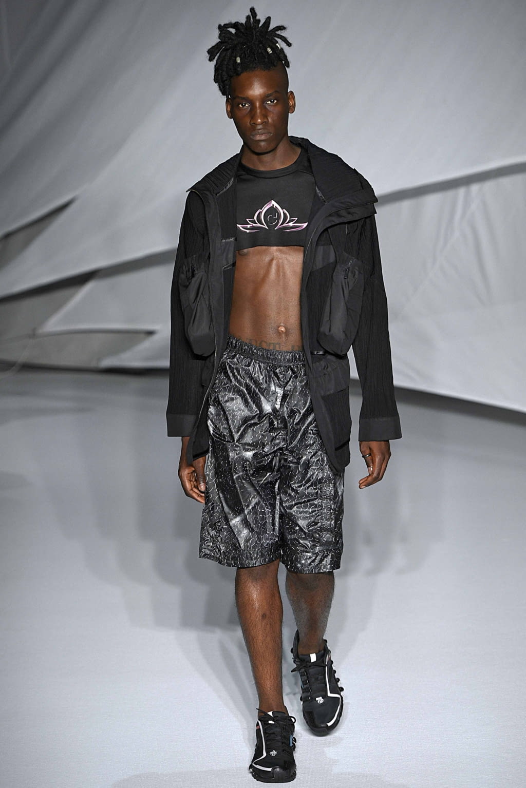 Fashion Week London Spring/Summer 2019 look 3 from the Cottweiler collection menswear