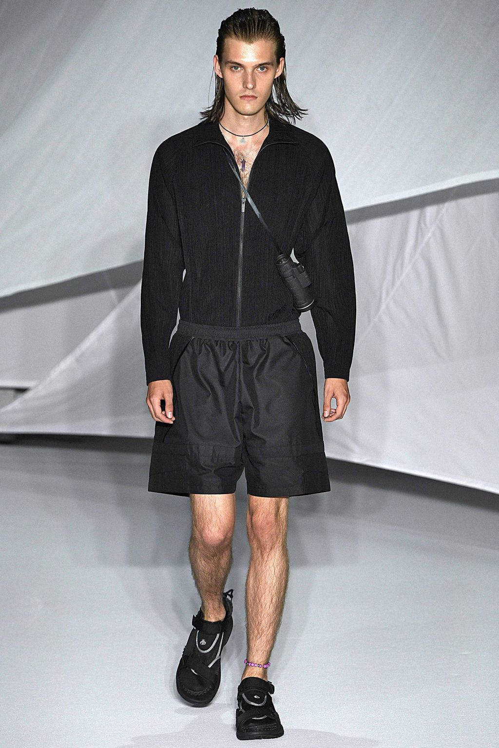 Fashion Week London Spring/Summer 2019 look 12 from the Cottweiler collection menswear