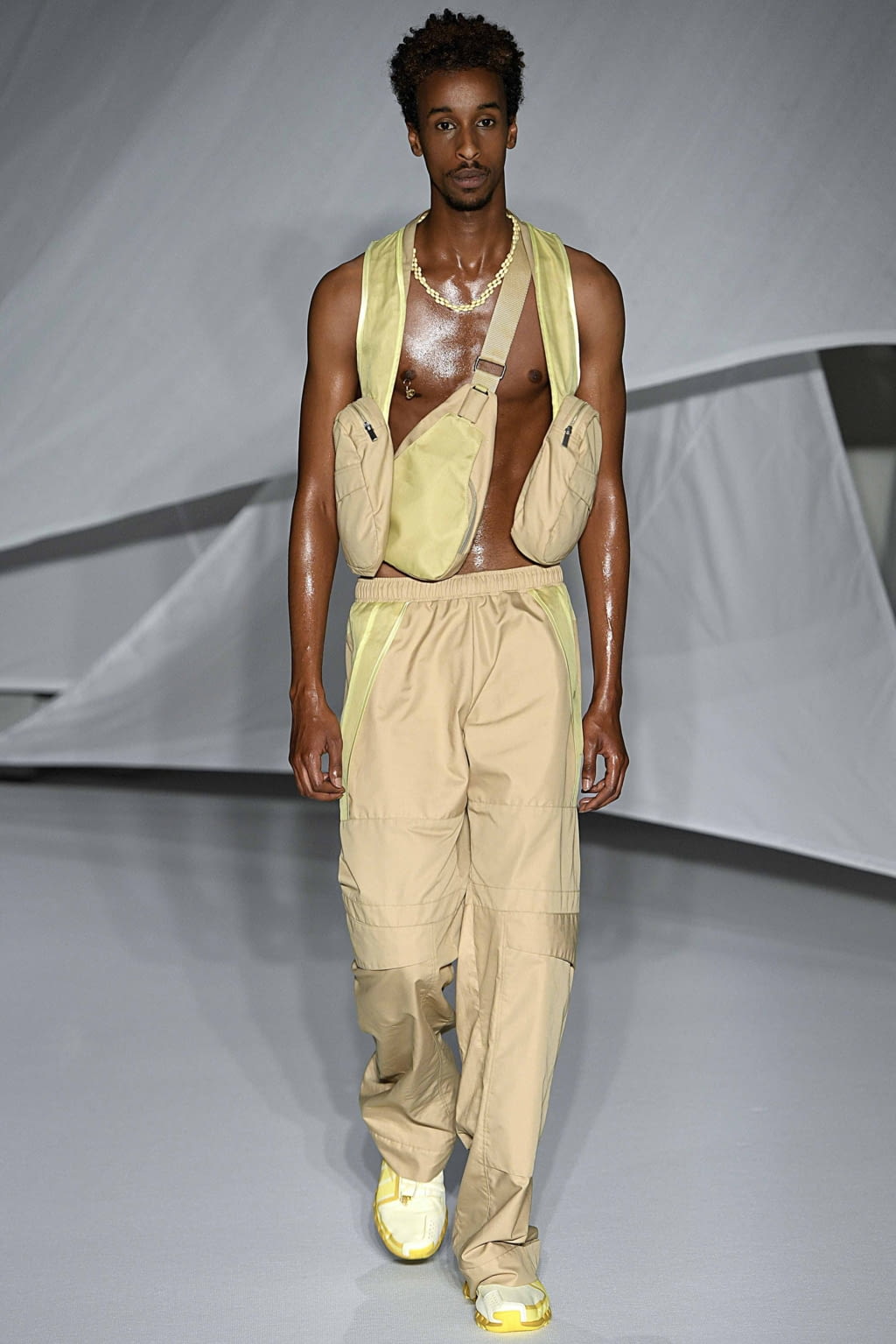 Fashion Week London Spring/Summer 2019 look 16 from the Cottweiler collection menswear