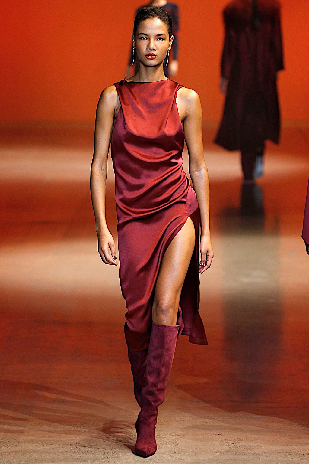 Fashion Week New York Fall/Winter 2019 look 13 from the Cushnie collection 女装