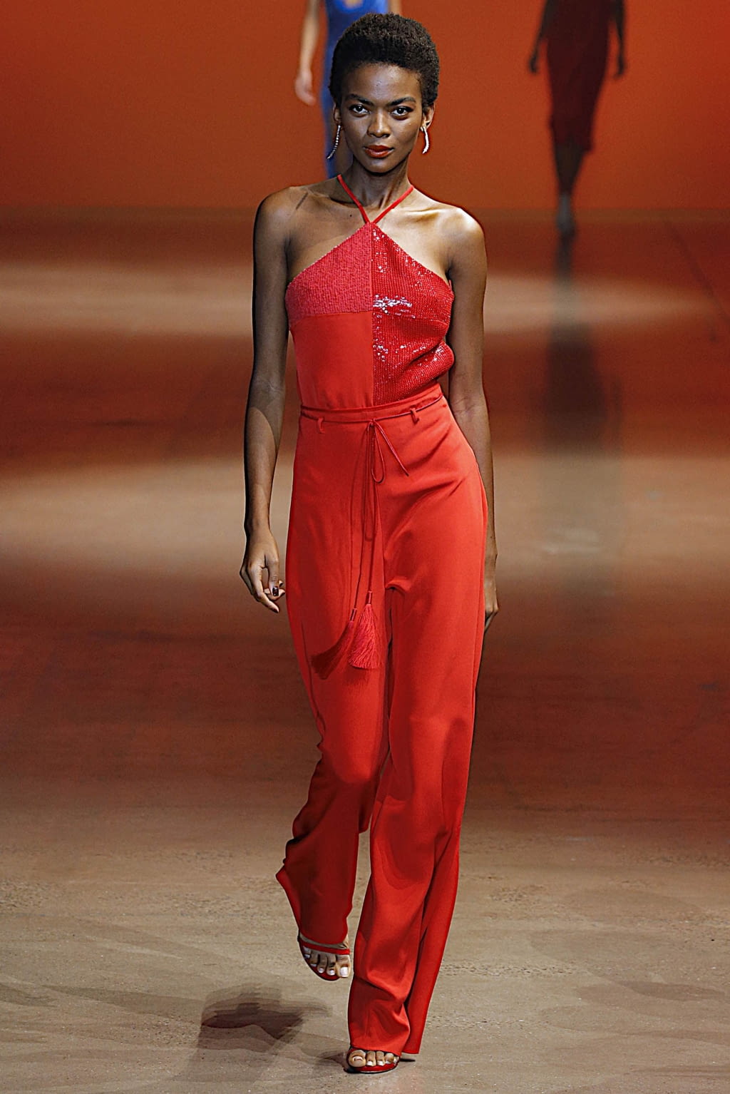 Fashion Week New York Fall/Winter 2019 look 35 from the Cushnie collection womenswear