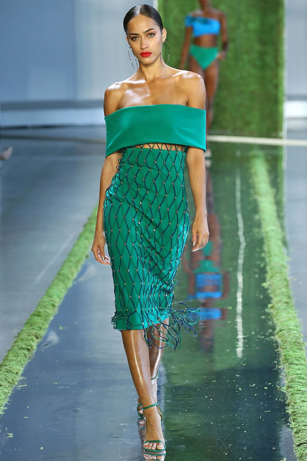 Fashion Week New York Spring/Summer 2019 look 15 from the Cushnie collection 女装