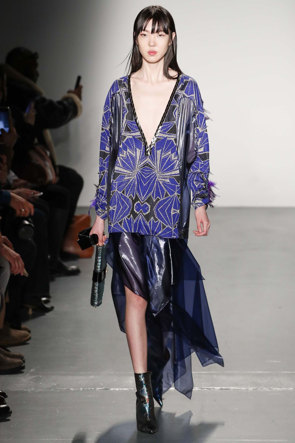 Fashion Week New York Fall/Winter 2018 look 33 from the Custo Barcelona collection womenswear
