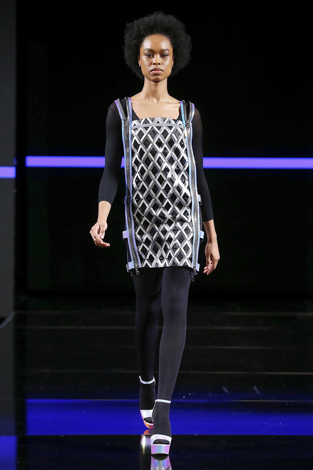 Fashion Week New York Fall/Winter 2020 look 17 de la collection Custo Barcelona womenswear