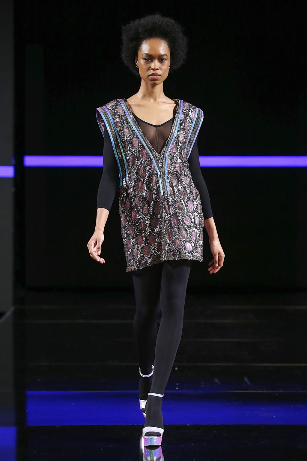 Fashion Week New York Fall/Winter 2020 look 37 de la collection Custo Barcelona womenswear